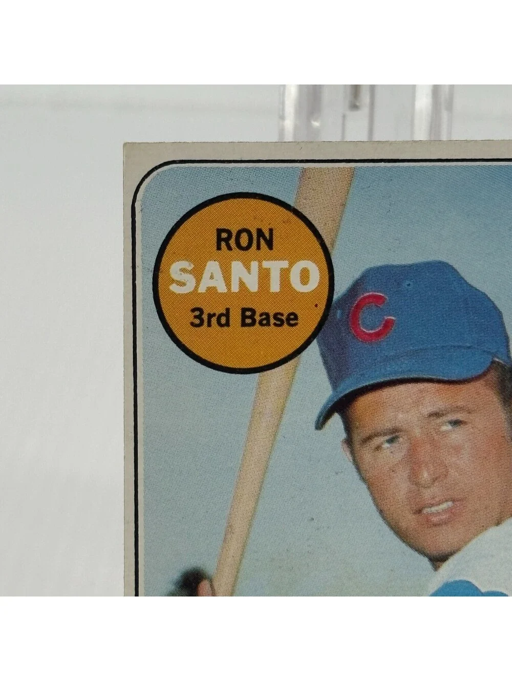 1969 Topps #570 Ron Santo Chicago Cubs Baseball Card Vintage MLB HOF Third Base